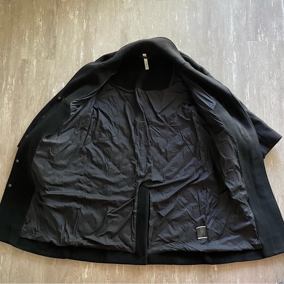 Lululemon Wool Long Coat - Black MSRP $498 - Picture 4 of 11